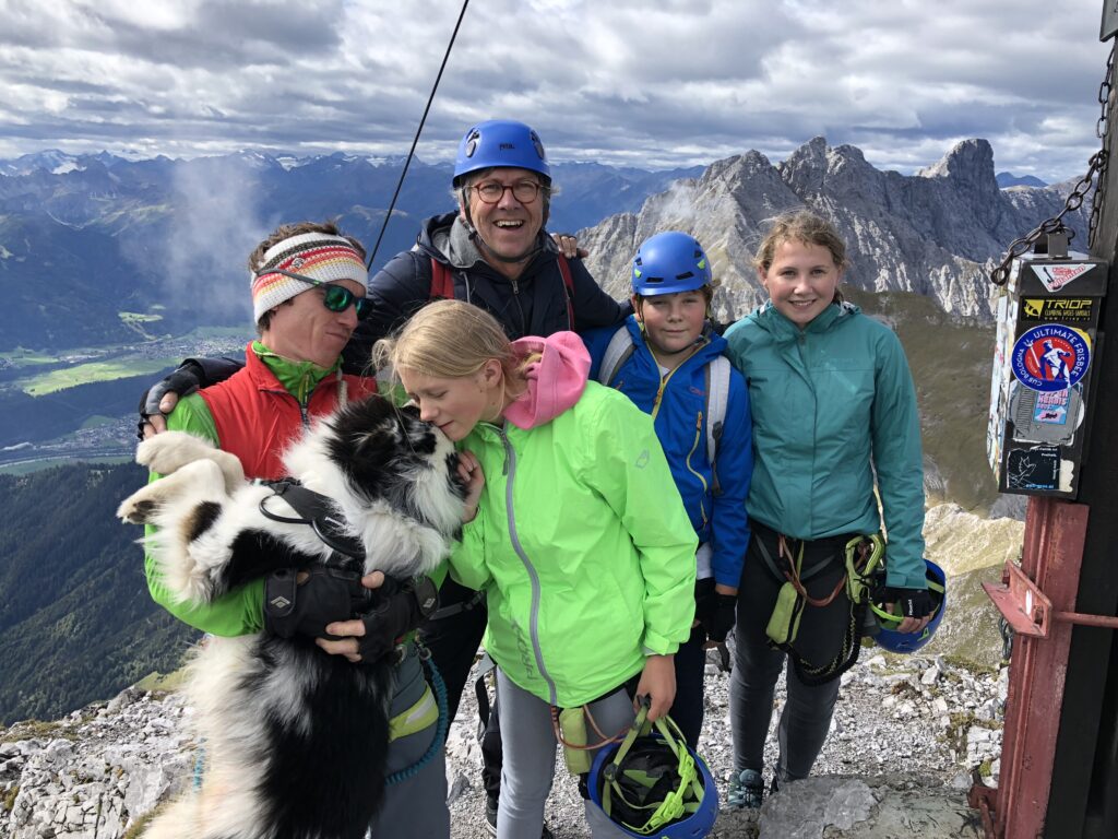 Klettersteig und Bergwandern mit Kinder